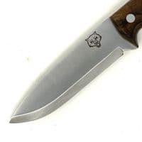 Mk II TBS Timberwolf Bushcraft Knife - Standard Sheath - Turkish Walnut